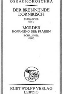 Der brennende Dornbusch by Oskar Kokoschka