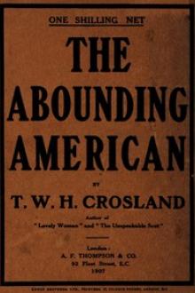 The Abounding American by T. W. H. Crosland