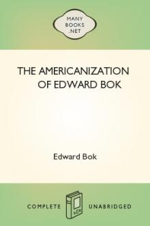 The Americanization of Edward Bok by Edward Bok