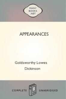 Appearances by Goldsworthy Lowes Dickinson