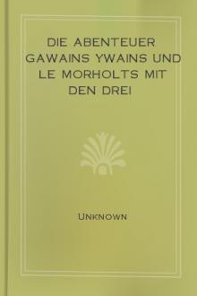 Die Abenteuer Gawains Ywains und Le Morholts mit den drei Jungfrauen by Unknown