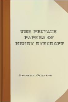 The Private Papers of Henry Ryecroft by George Gissing