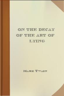 On the Decay of the Art of Lying by Mark Twain