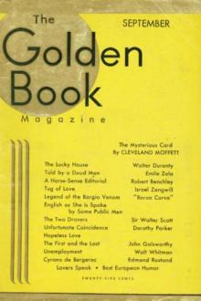 The Mysterious Card by Cleveland Moffett