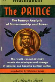 The Prince by Niccolò Machiavelli