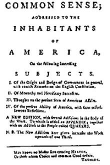 Common Sense by Thomas Paine